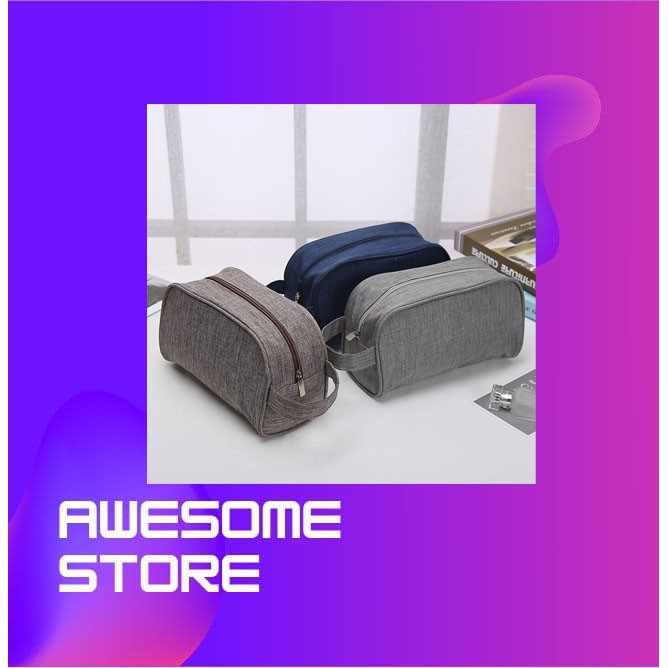 Tas Penyimpanan Kosmetik Korea Pouch Kosmetik