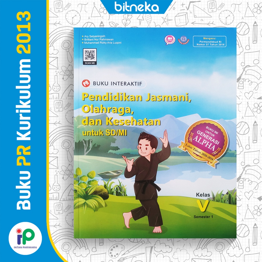 Buku PR Interaktif PJOK SD/MI Kelas 5 Semester 1 - Intan Pariwara