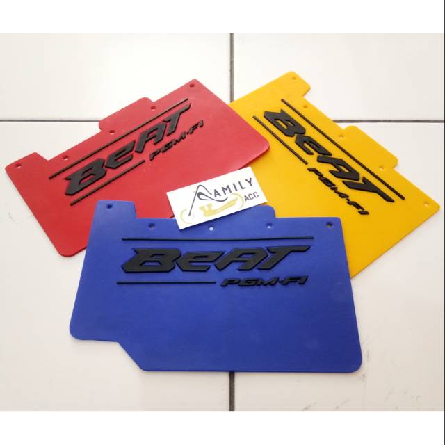 Mud Flap Beat New Fi - Pelindung Lumpur Beat Fi New Warna