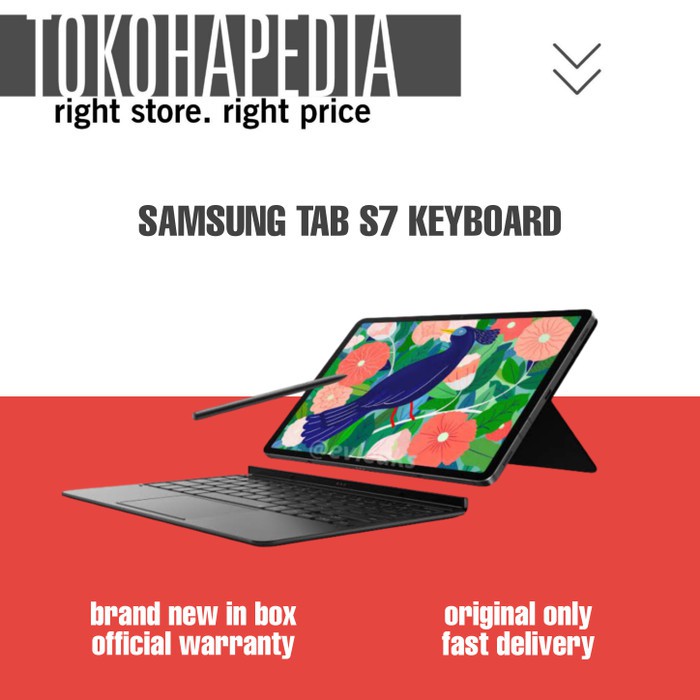 SAMSUNG TAB S7 | S7 Plus KEYBOARD ORIGINAL RESMI