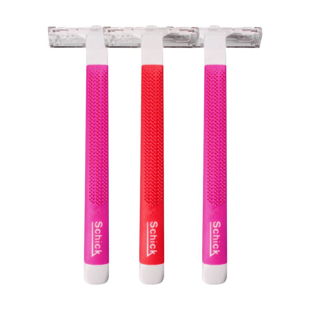 SCHICK EXACTA 2 SENSITIVE WOMEN 2+1 PINK (ISI 3 pcs)