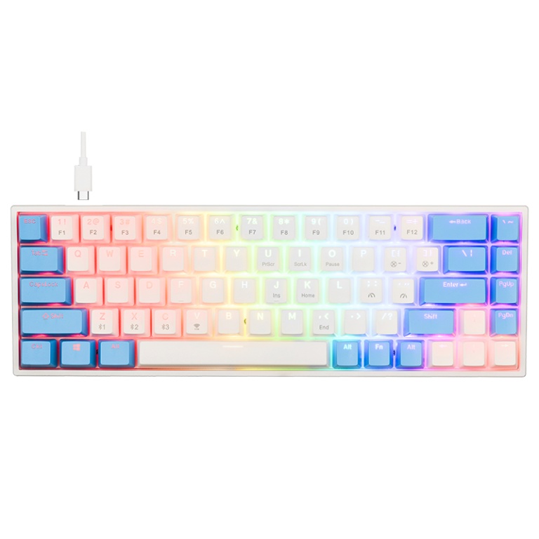 Sades Kunai 3 in 1 Connection Mechanical Keyboard (Red, Ylow, Brze SW)