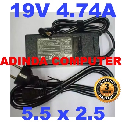 Adaptor Charger Toshiba Satellite 1200 1600 1700 1730 1755 1900 ORI