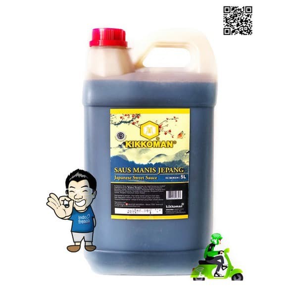 

PROMO KIKKOMAN JAPANESE SWEET SAUCE- SAUS MANIS JEPANG HALAL 5L GOSEND TERMURAH