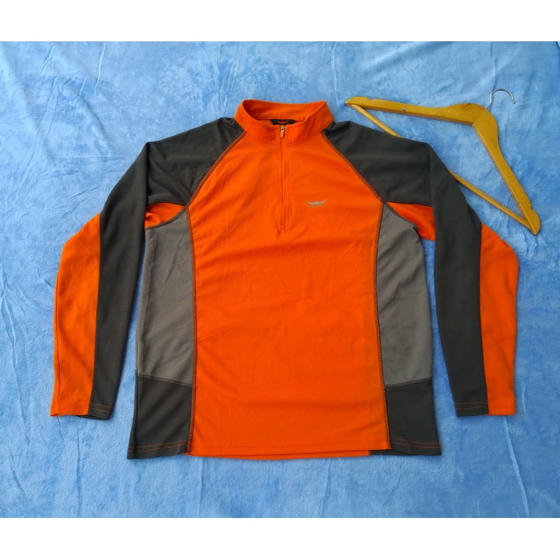 BAJU KAOS OLAH RAGA UNISEX - LONG SLEEVED T SHIRTS SPORTS BFL OUTDOOR HIKING BEKAS SIZE M