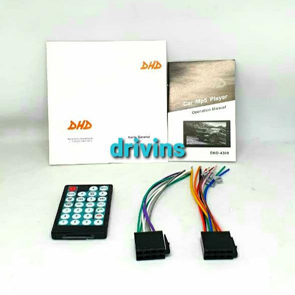 TV MOBIL HEADUNIT DOUBLEDIN UNIVERSAL MP5 DHD-4300 BODY PANJANG - HEADUNIT