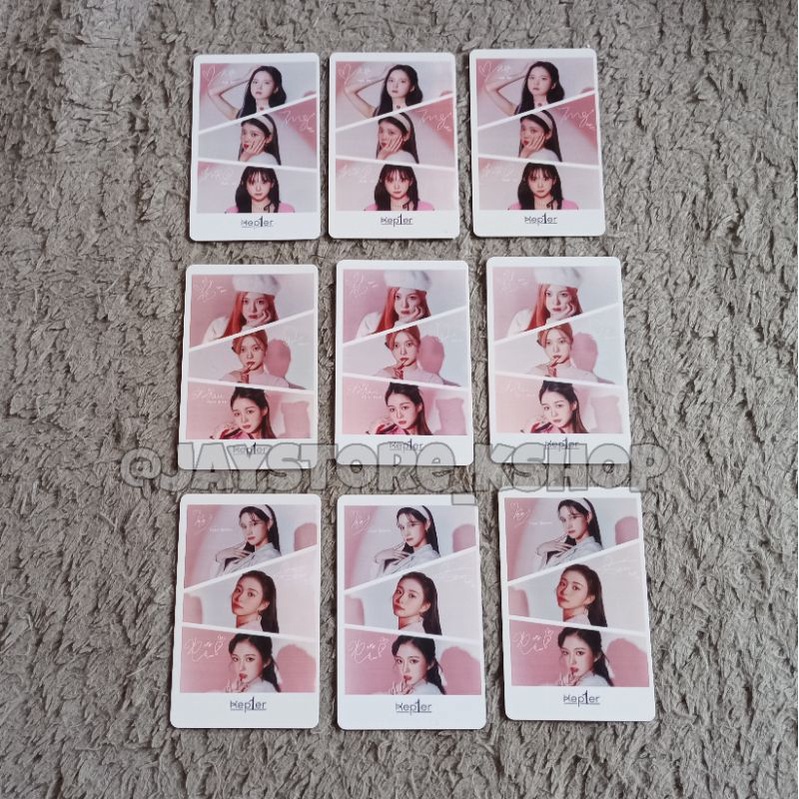 [READY] KEP1ER CGV PHOTOCARD OFFICIAL