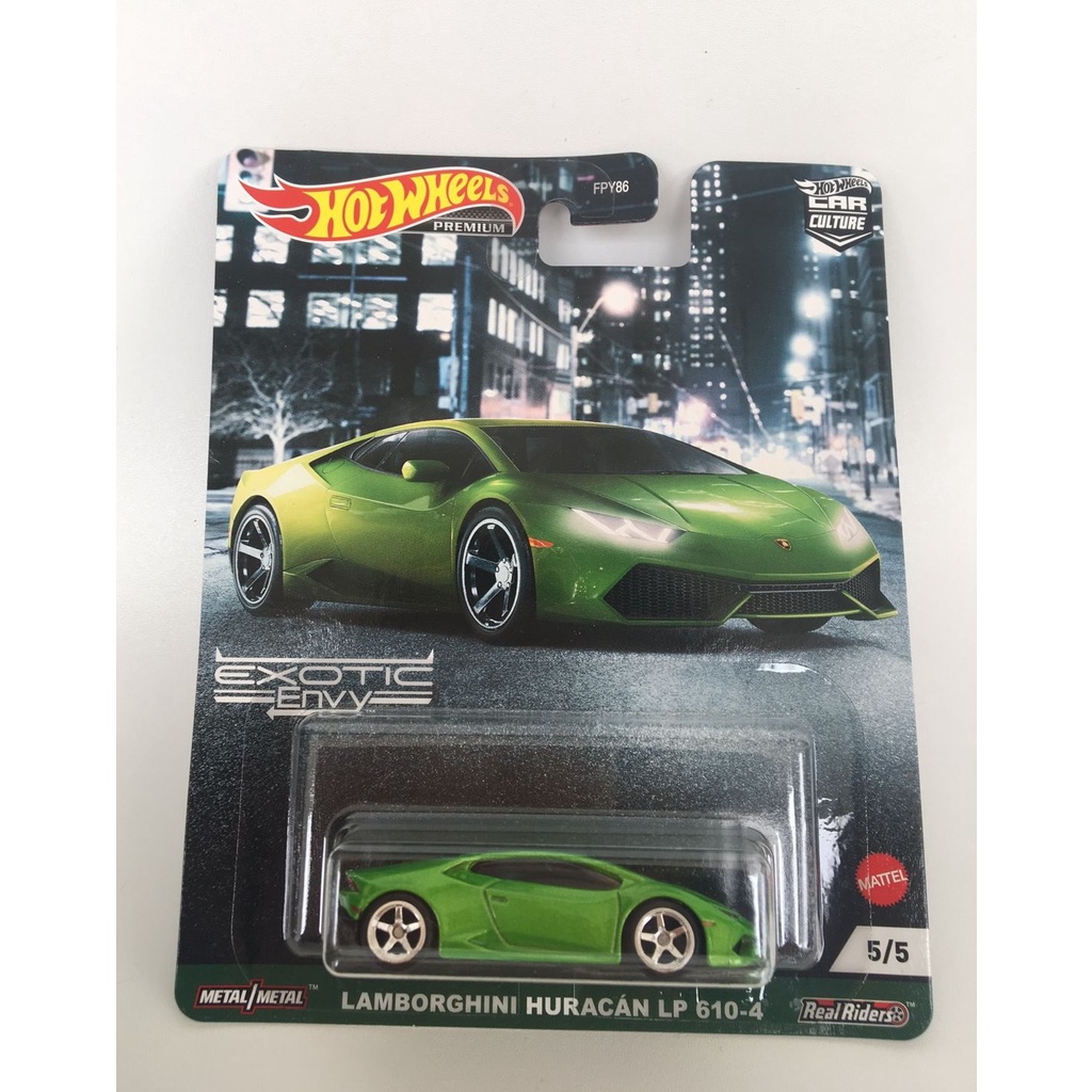 HOT WHEELS EXOTIC ENVY - HOT WHEELS LAMBORGHINI HURACAN LP 610-4 MURAH - HOT WHEELS ORIGINAL