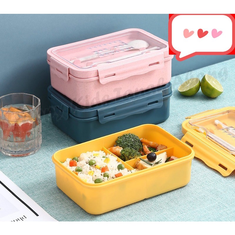 KOTAK BEKAL TEMPAT MAKAN SIANG BPA FREE 1000 ML