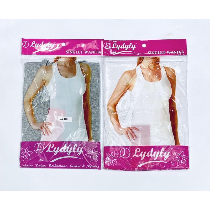 Tanktop Wanita Dewasa LYDYLY AT-LA 423 Bahan Katun Rayon Freesize