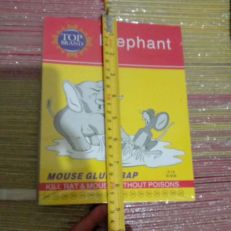 Lem Tikus Papan Import Cap Gajah dan Kerbau