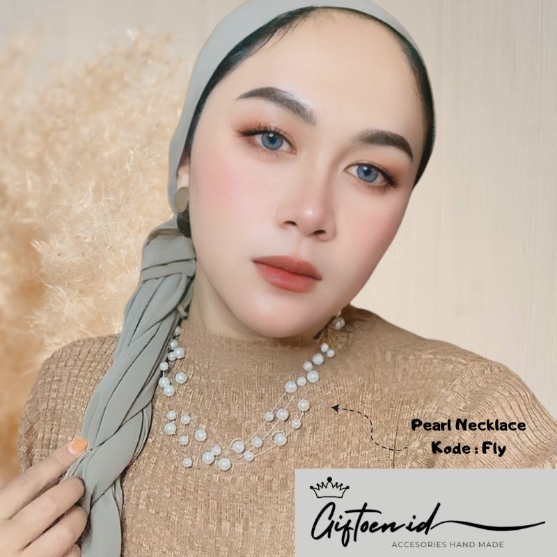 Pearl Necklace / Kalung Mutiara Klasik by giftoenacc