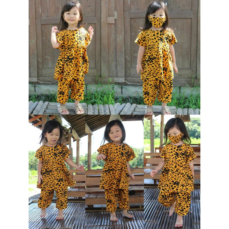 Setelan Anak Perempuan bahan Rayon Premium &quot;Selina Set&quot;