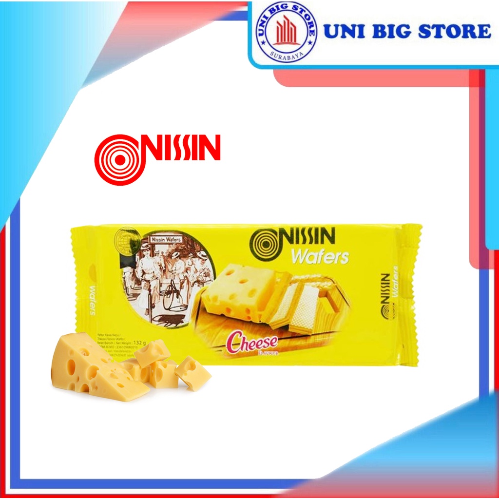 

Nissin Wafers Cheese Keju 132 gr