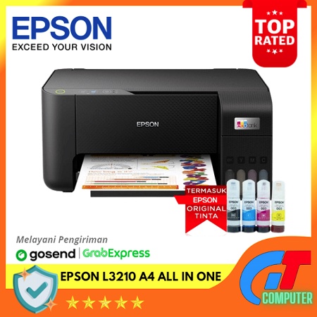 Printer Epson L3210 A4 All in One Ink Tank Printer