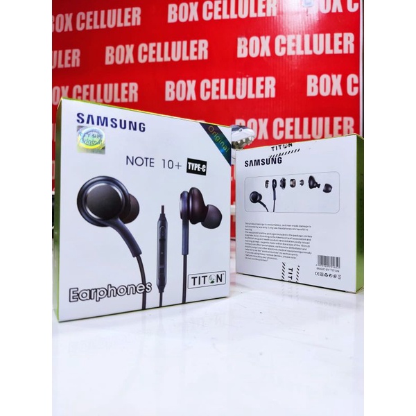 Headset, headsfree, HF SAMSUNG titon ORI note 10+ TYPE-C