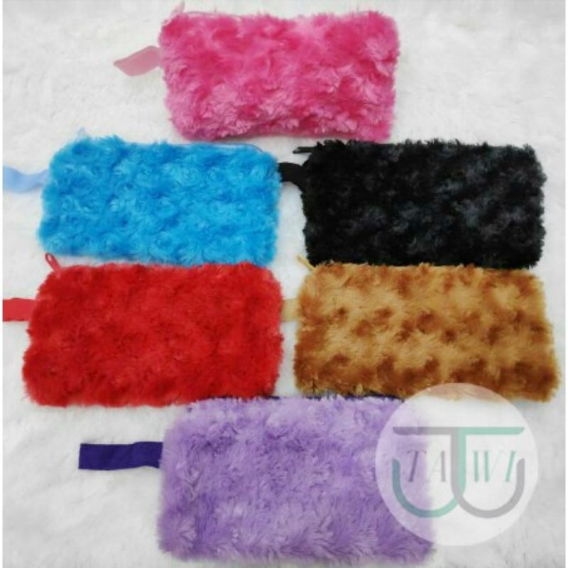 Dompet & tas wanita Dompet bulu halus