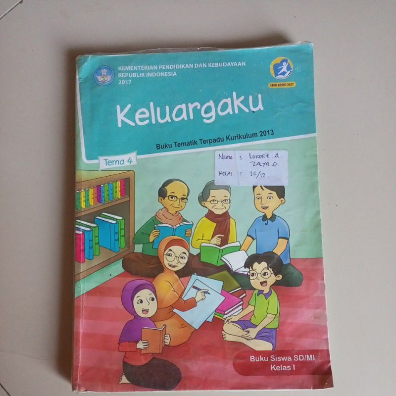 BUKU PAKET TEMA 4 KELAS 1