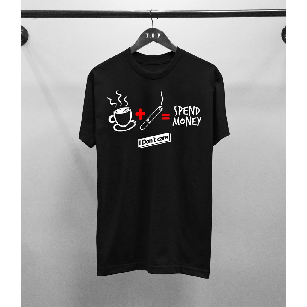 Kaos murah Kaos distro murah baju  distro pria t-shirt murah combed30s spend kopi