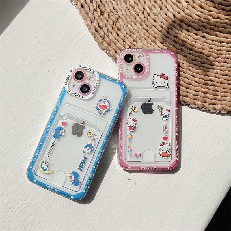 Hello kitty case Tahan Banting Motif Mata Malaikat Hello kitty Untuk iphone 12 11 13PROMAX X XS XR XSMAX 7 8 PLUS