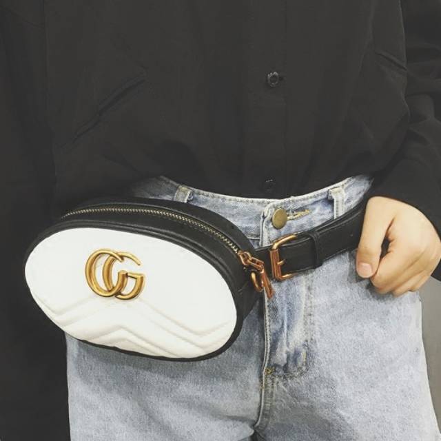 Tas pinggang Gucci Waistbag Import bisa selempang