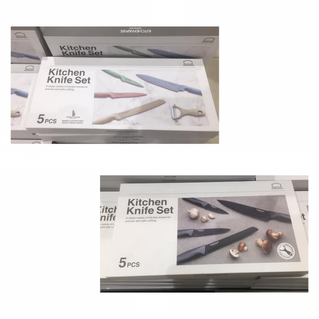 Lock & Lock Kitchen Knife Set Isi 5 Pcs