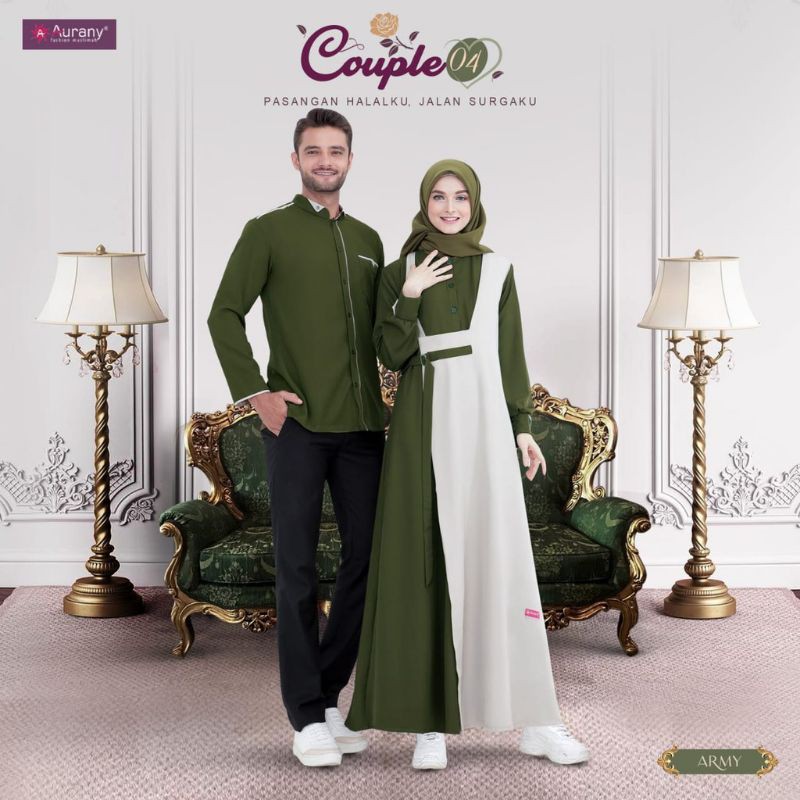 gamis couple aurany GSA 40 army