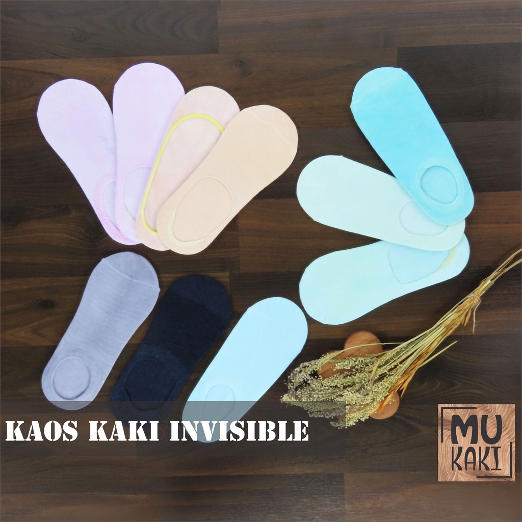 Kaos Kaki Pendek Hidden Socks / Invisible Socks Mukaki B