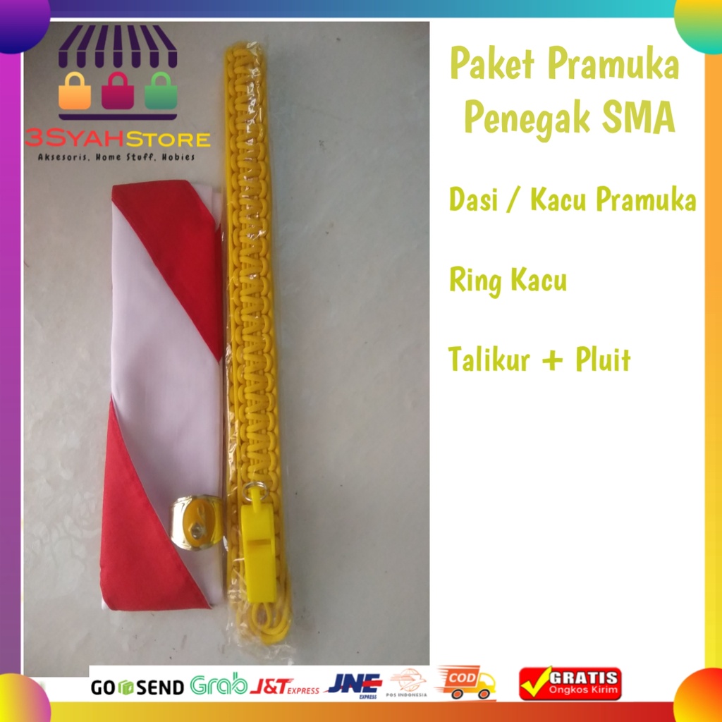 

Paket 1 Atribut Pramuka Tingkat Penegak SMA