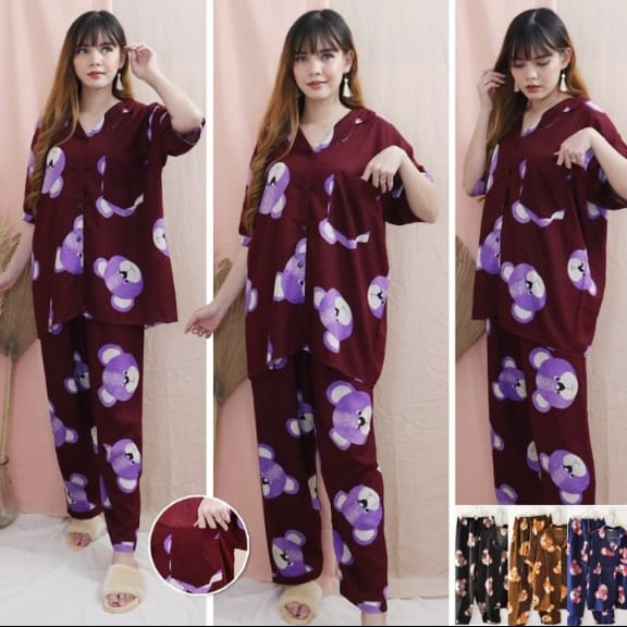 Setcel CP Rayon by Agnes Jumbo LD 120 Motif Teddy Bear