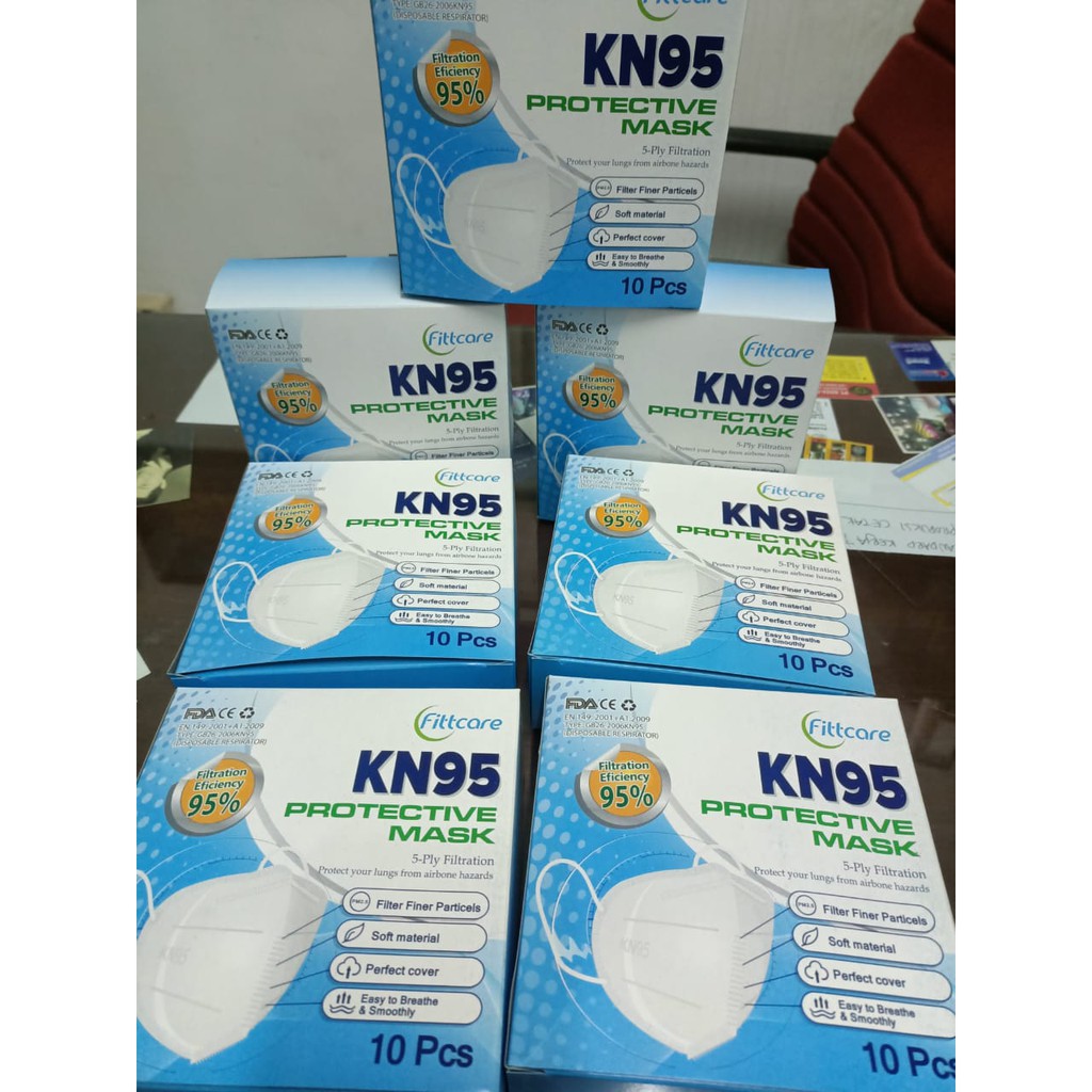 Box Masker KN95 / Dus Masker Print (Uk. 13x13x5 cm)