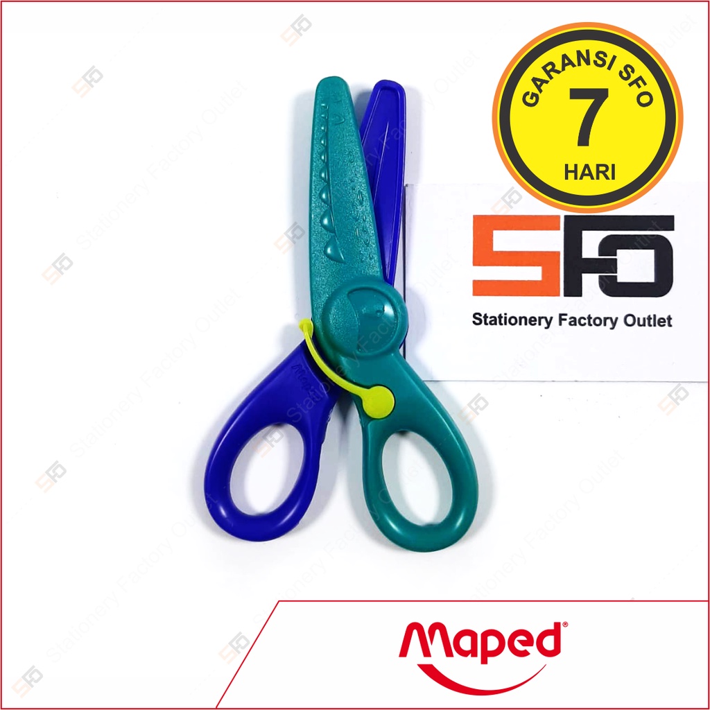 

Gunting Anak Plastik Maped Kidi Pulse - Kidipulse Scissors