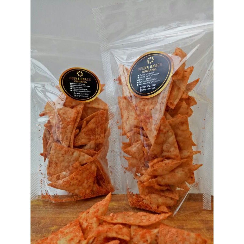 

kripik pangsit aneka rasa / kripang net 80 gr