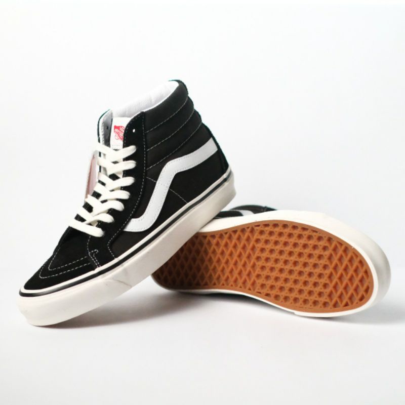 VANS SK8-HI ANAHEIM FACTORY NAVYA BLACK WHITE