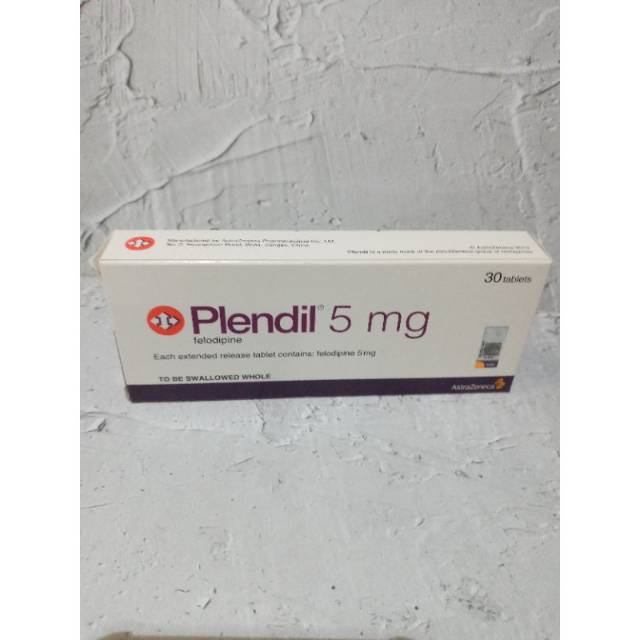 Plendil 5mg 30tablets Shopee Indonesia