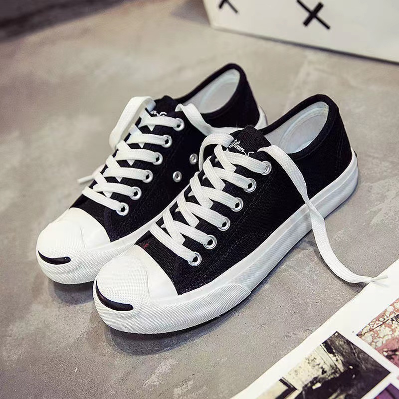 Sepatu Sneakers Wanita Import Sepatu Kanvas Perempuan Sepatu Kuliah Simple