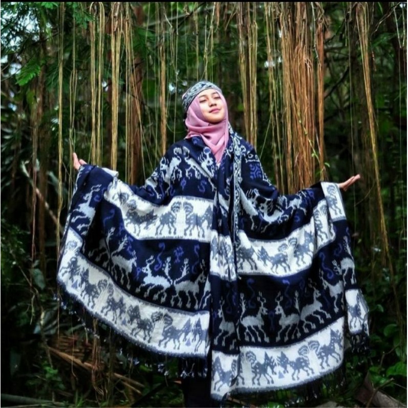 Ethnic Sumba Blanket/ Throw Blanket Throw Sofa Kain Tenun Sumba