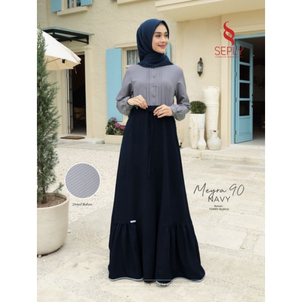 SEPLY GAMIS MEYRA 90 BLACK GREY NAVY