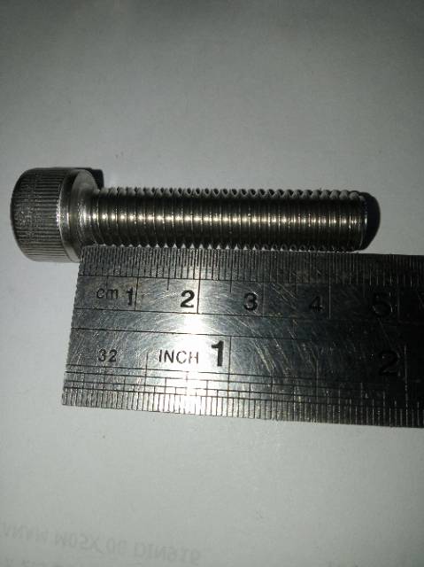 Baut L M10 x 45 (4.5cm) stainless 304