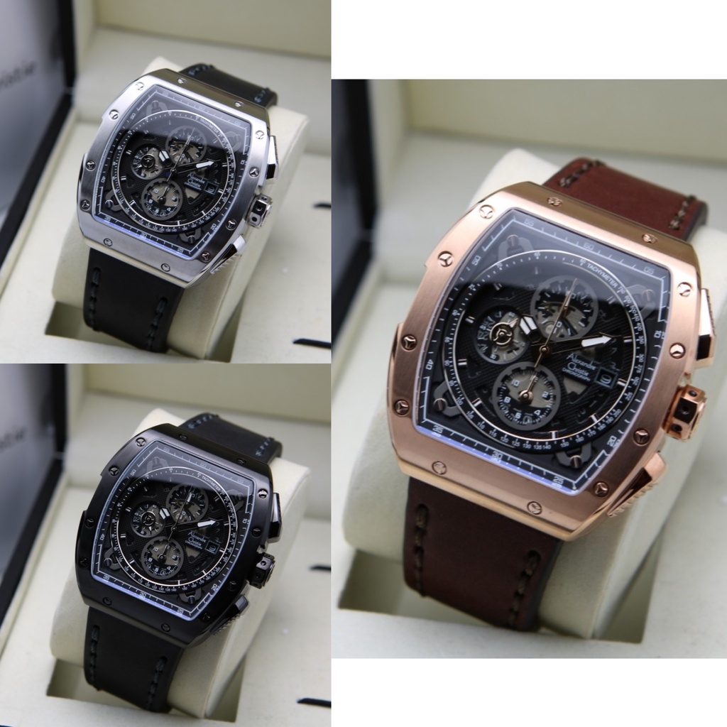 JAM TANGAN ALEXANDRE CHRISTIE PRIA AC 6411 MC ORIGINAL