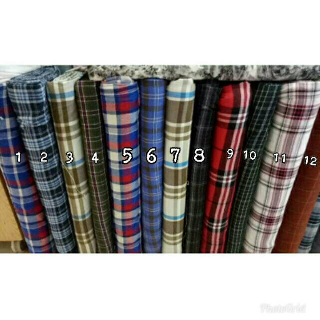 Kain flanel/Bahan flanel