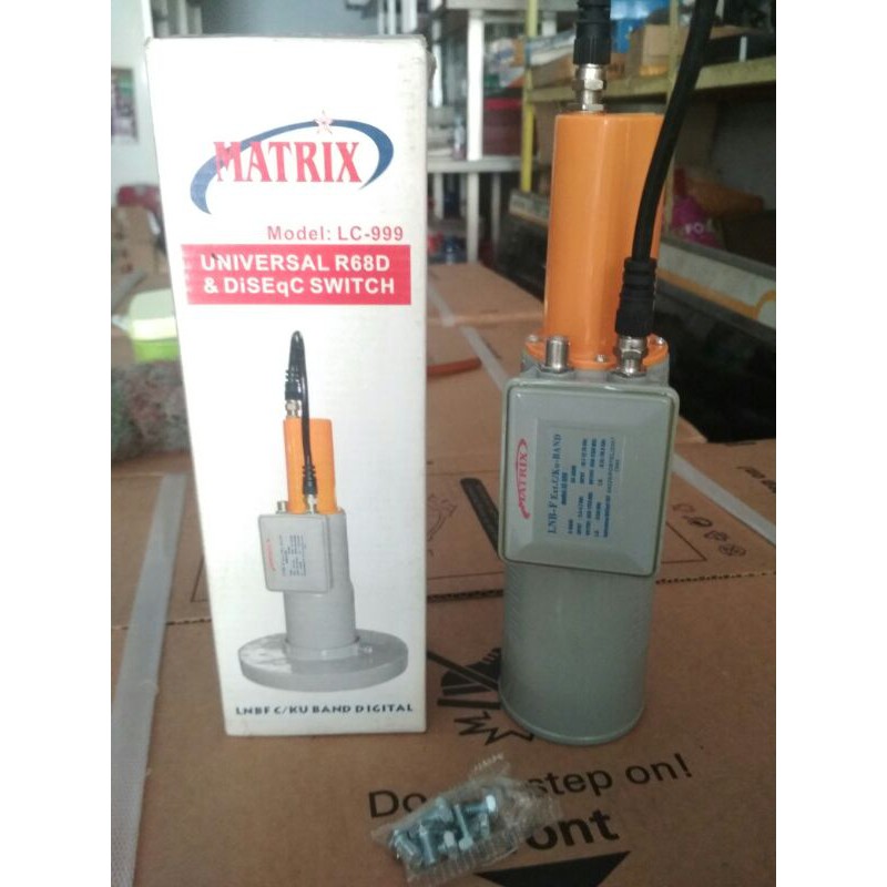 lnb twin Matrix c dan ku band