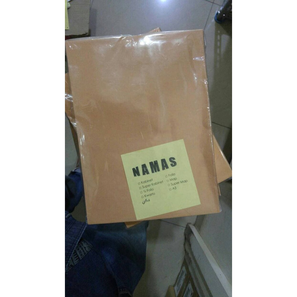 AMPLOP COKLAT A4 NAMAS 21,5 x 30 Cm (PACK)