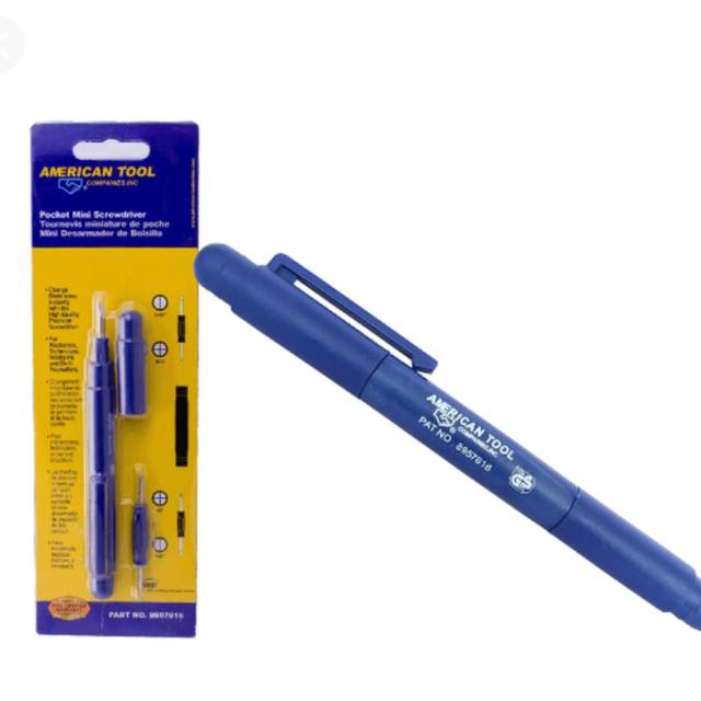 American Tool - Obeng Pulpen Mini + -