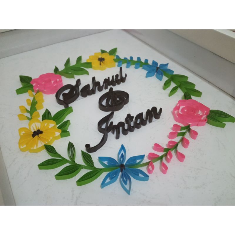 

Paper Quilling name