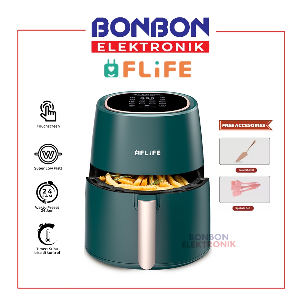 FLIFE Air Fryer 4,5L AF45-700LB 700W / AF45 700LB 4.5 Liter