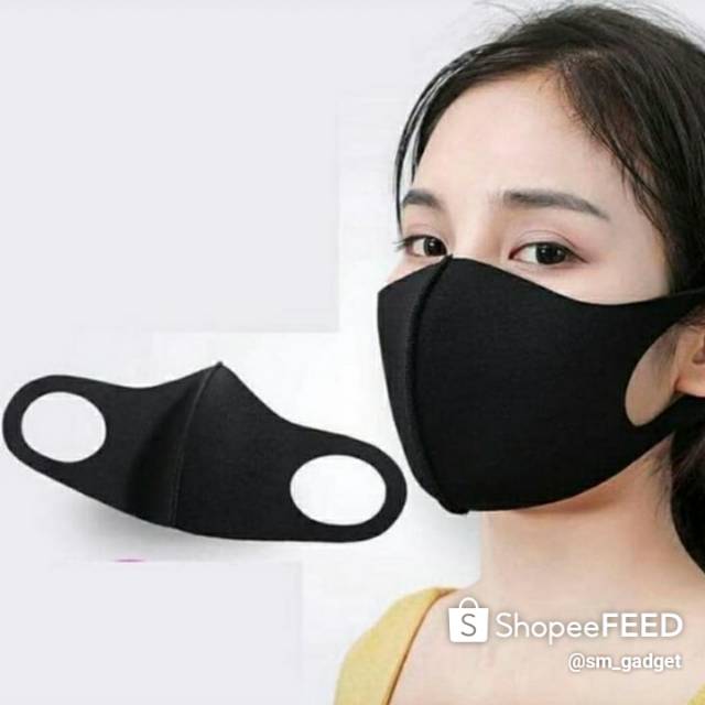 Masker Bahan Scuba Premium Tidak Pengep