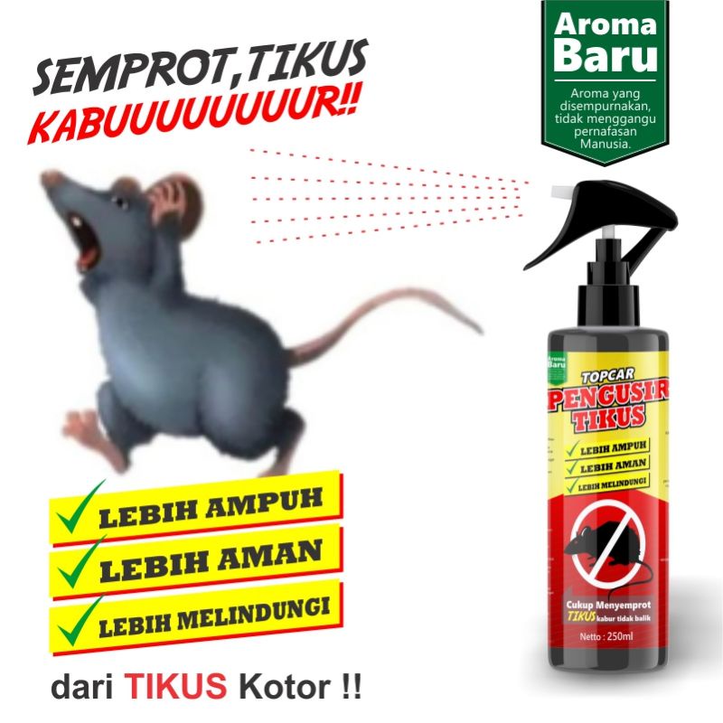 Pengusir Tikus Top Car Anti Tikus