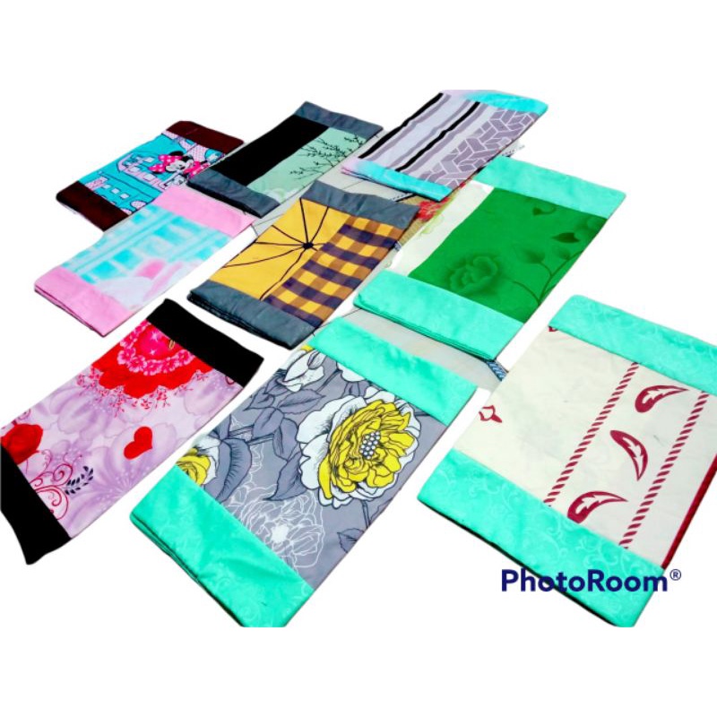 PAKET HEMAT 50 RB DAPAT 15 SARUNG BANTAL SAMBUNG RANDOM