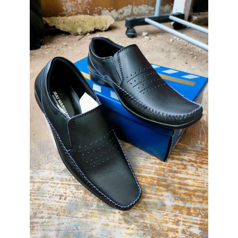 Sepatu Casual Kulit Pria Jeas Marshal Kr 103 ( Produksi Sendiri  )